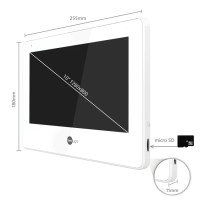 Видеодомофон Neolight MEZZO Hybrid White