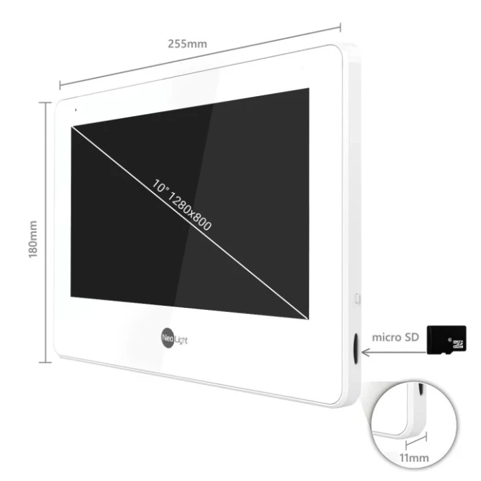 Видеодомофон Neolight MEZZO Hybrid White