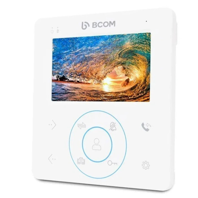 Комплект відеодомофону BCOM BD-480M Kit White (240556)