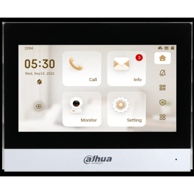 Видеодомофон Dahua DHI-VTH8621KMS-WP Siliver (99-00020771)