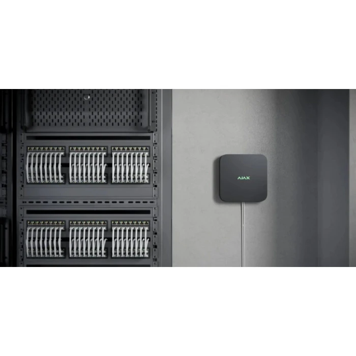 Сетевой видеорегистратор Ajax NVR (16ch) (8EU) Black (70935.122.BL)