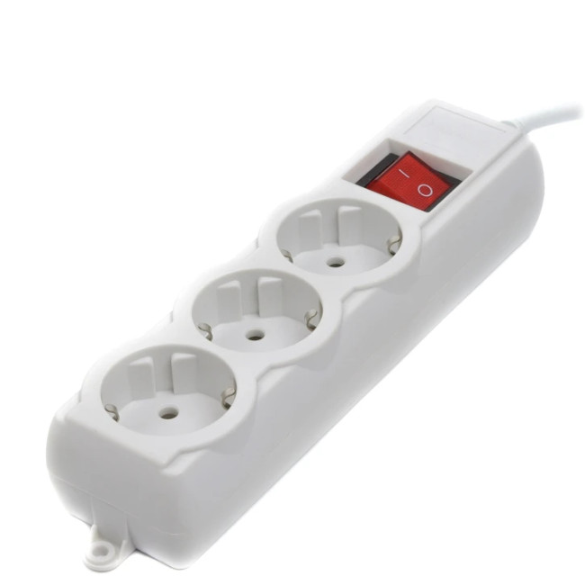 Мережевий фільтр Gembird SPG3-G-10G-PRO 3 м кабель, 3 розетки