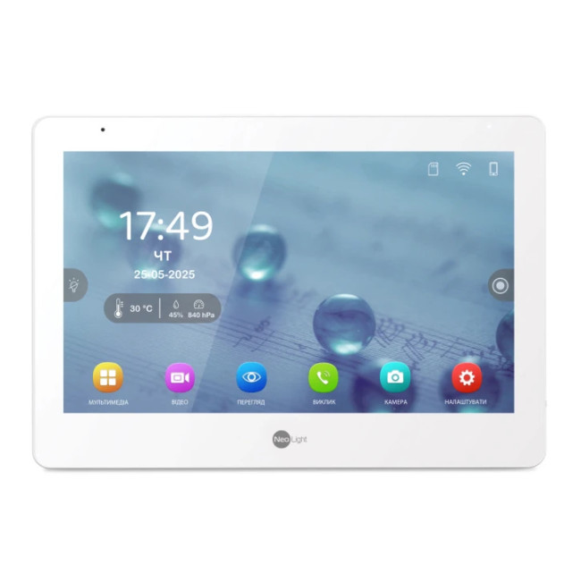 Видеодомофон Neolight MEZZO Hybrid White