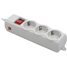 Сетевой фильтр Gembird SPG3-G-10G-PRO 3 м кабель, 3 розетки