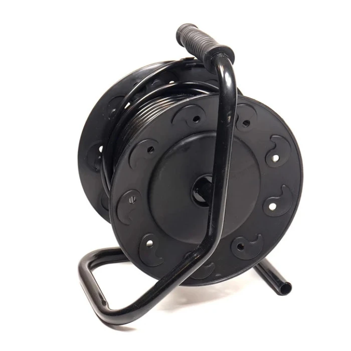 Удлинитель на катушке PowerPlant 25 м, 3x1.5мм2, 10А, 4 розетки (JY-2002/25) PowerPlant 8945