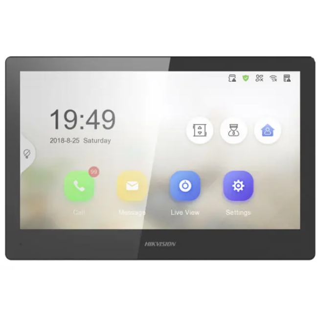 IP видеодомофон Hikvision DS-KH8520-WTE1(EUROPE BV) Black