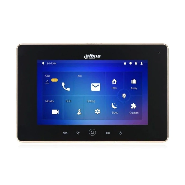 IP видеодомофон Dahua DHI-VTH5221D-S2 Black