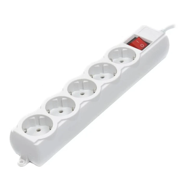Сетевой фильтр Gembird серый, 1,8 м кабель, 5 розеток SPG5-G-6G-PRO Gembird 17565