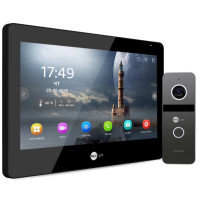 Комплект видеодомофона Neolight Mezzo Hybrid HD Kit (Mezzo Hybrid + Solo FHD) B/Graphite