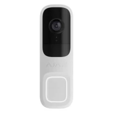 Видеозвонок Ajax Doorbell White (66390.125.WH1)