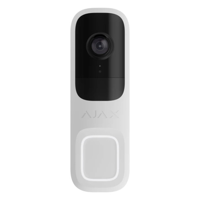 Видеозвонок Ajax Doorbell White (66390.125.WH1)