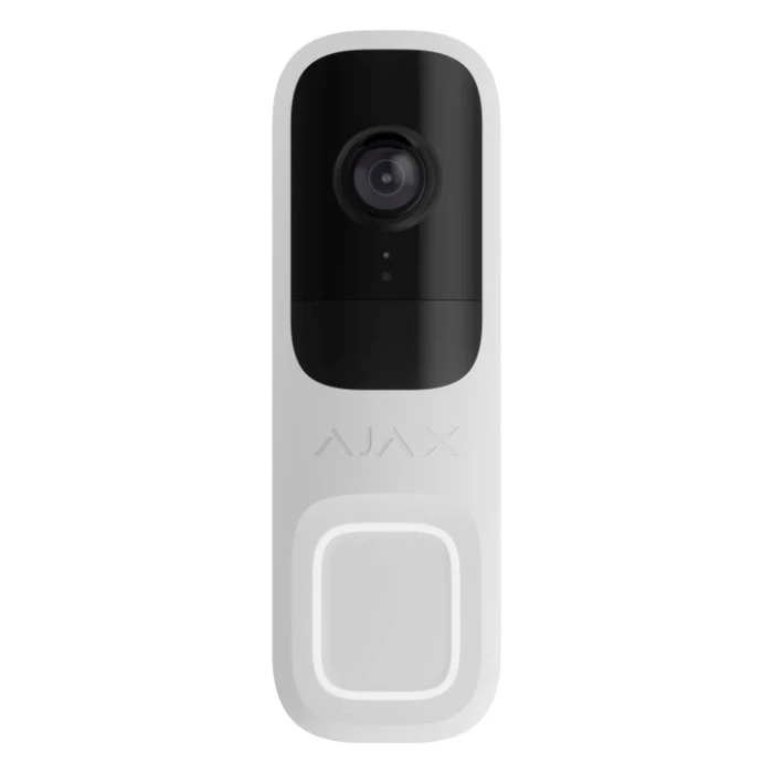 Видеозвонок Ajax Doorbell White (66390.125.WH1)