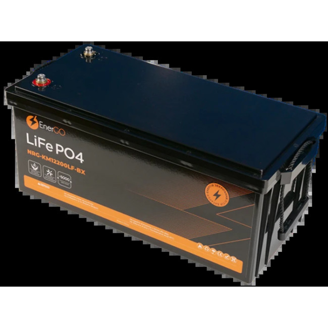 Аккумулятор EnerGo LiFePO4 12V 200Ah (NRG-KM12200LF-BX)