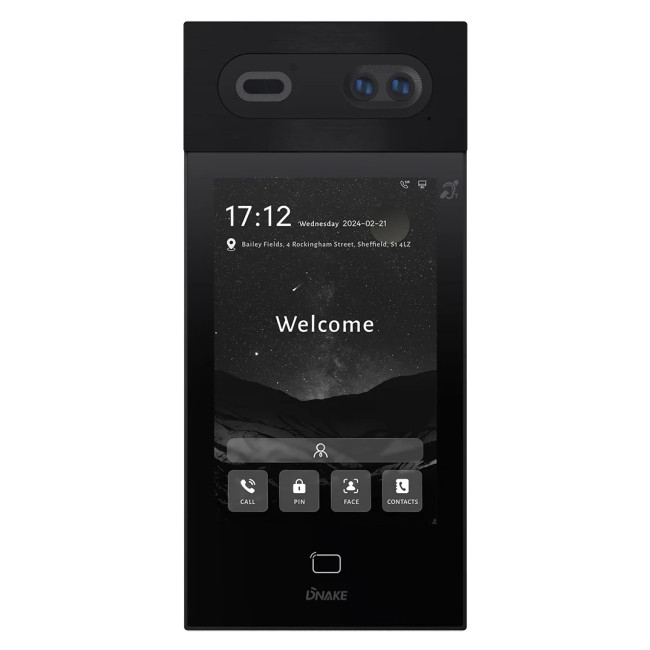 Панель вызова Dnake S617/F Black (00-00009439)