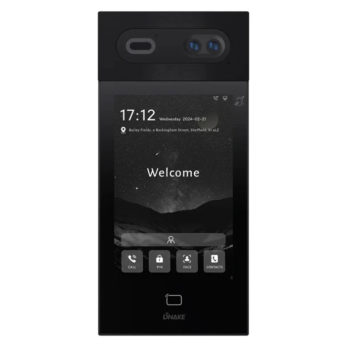 Панель вызова Dnake S617/F Black (00-00009439)