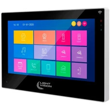 Видеодомофон Light Vision 7″ WiFi Tuya SINGAPORE FHD Black (82-00231)