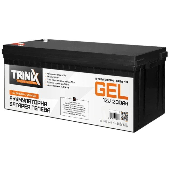 Аккумуляторная батарея TriniX TGL12V200Ah/20Hr GEL