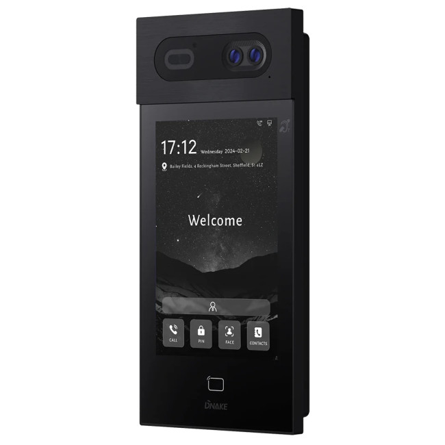 Панель вызова Dnake S617/F Black (00-00009439)