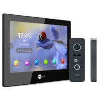 Комплект відеодомофону Neolight Alpha Hybrid HD Kit (Alpha Hybrid + Prime FHD) B/Black