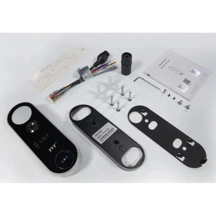 Видеозвонок TVT TD-E3110-IC/PE/WF с WiFi, детекцией лиц и считывателем Mifare (82-00401)