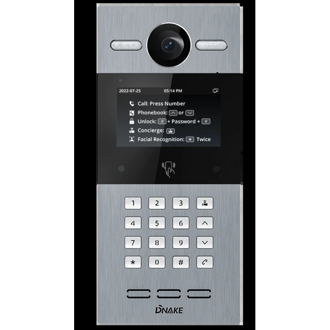 Панель вызова Dnake S615/S Silver (00-00009440)