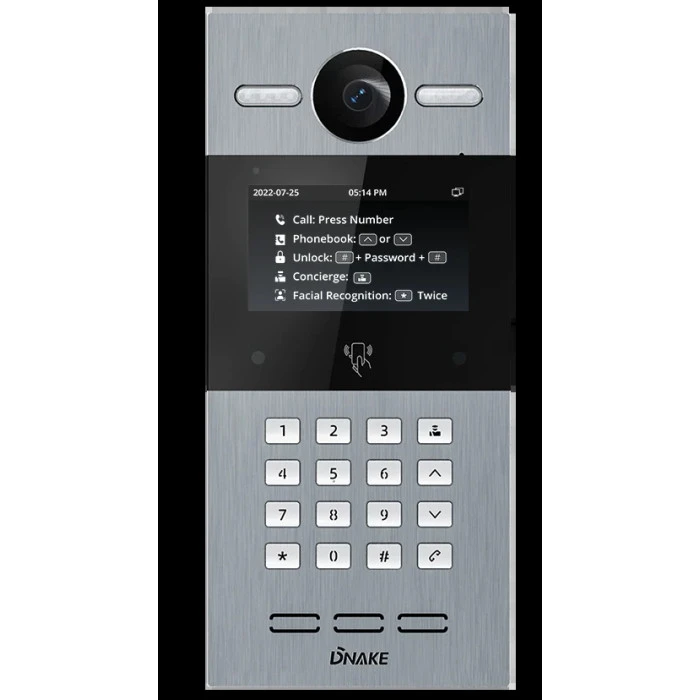 Панель вызова Dnake S615/S Silver (00-00009440)