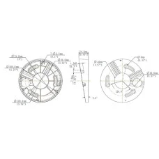 Монтажный адаптер для камеры Uniview TR-UM06-E-IN