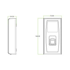 ZKTeco MA300-BT Биометрический терминал ZKTeco 7234