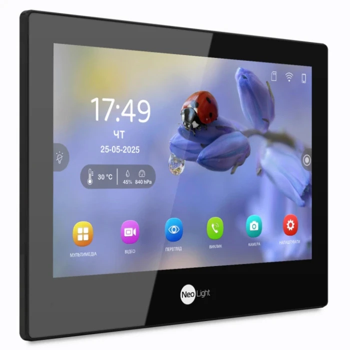 Комплект відеодомофону Neolight Alpha Hybrid HD Kit (Alpha Hybrid + Prime FHD) B/Black