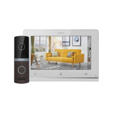 Комплект видеодомофона Arny AVD-7123 White/Brown
