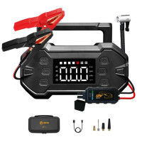 Автономное пусковое устройство Atria JS-A3000 3000А/20000мАч Black