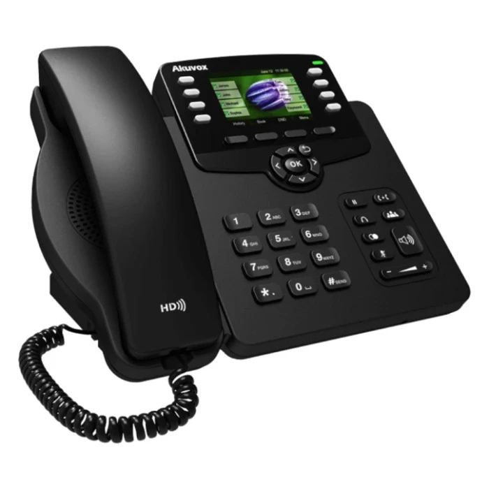 SIP телефон Akuvox SP-R63G V2 Black Akuvox 14623