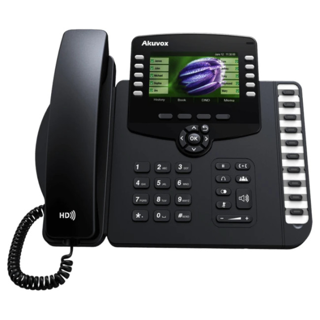 SIP телефон Akuvox SP-R67G V2 Black Akuvox 14624