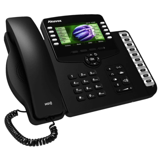 SIP телефон Akuvox SP-R67G V2 Black Akuvox 14624