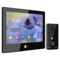 Комплект видеодомофона Neolight Alpha Hybrid IPWO Kit (Alpha Hybrid + Optima IPW) B/Black