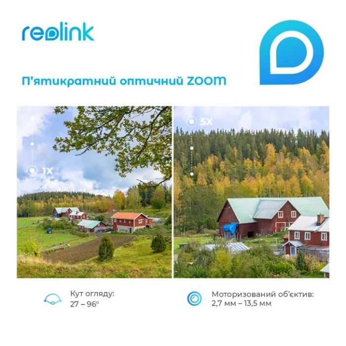 IP-видеокамера Reolink RLC-523WA White