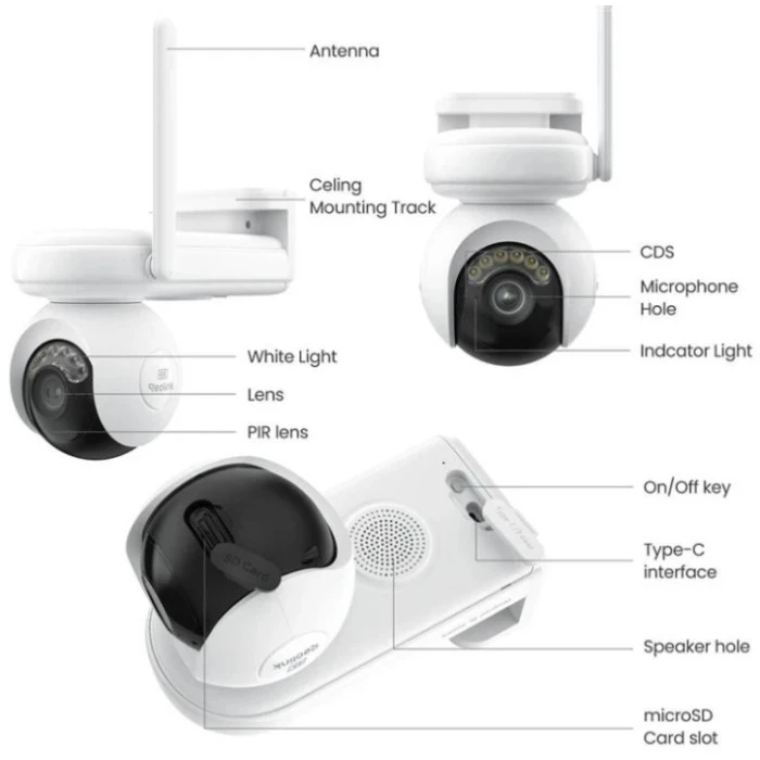 IP-видеокамера Reolink Altas PT Ultra (B660)