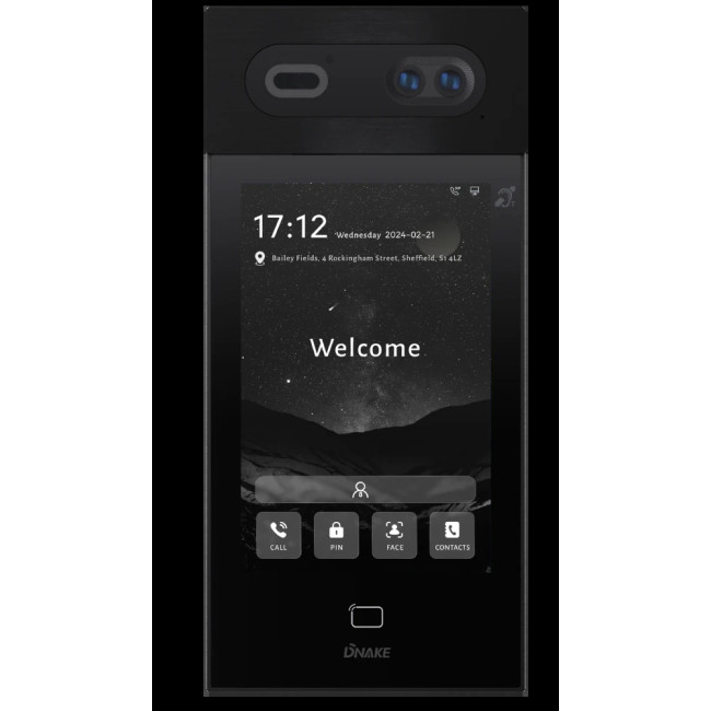 Панель вызова Dnake S617/S Black (00-00009438)