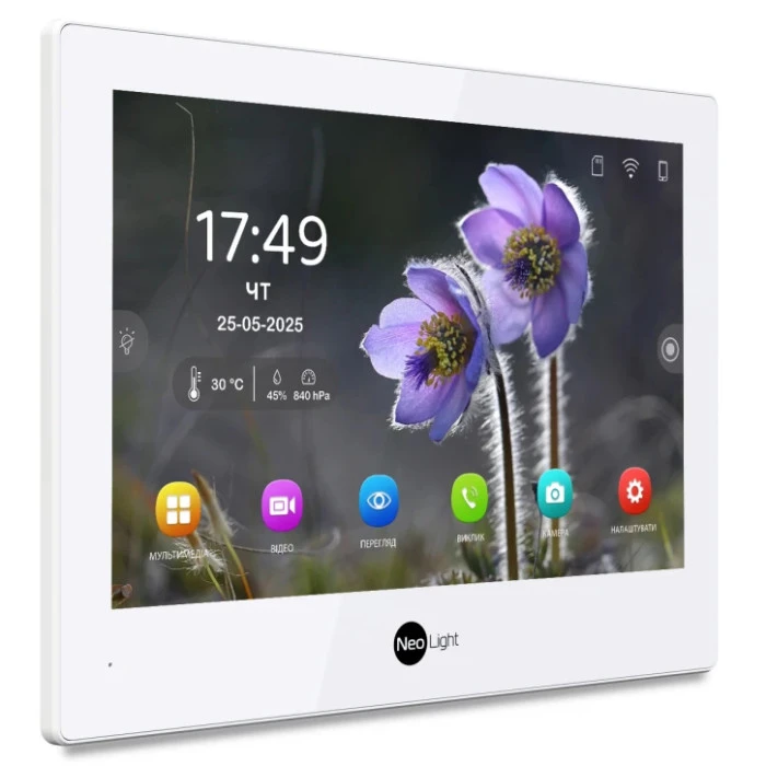 Комплект видеодомофона Neolight Alpha Hybrid HD Kit (Alpha Hybrid + Prime FHD) Silver