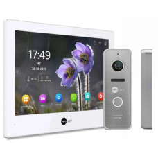 Комплект видеодомофона Neolight Alpha Hybrid HD Kit (Alpha Hybrid + Prime FHD) Silver