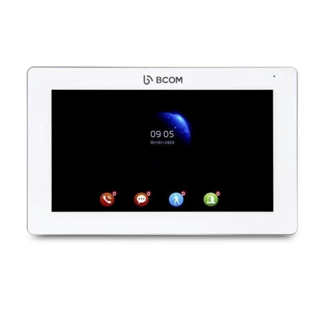 Видеодомофон BCOM BD-770FHD/T White (240559)