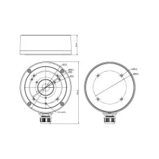 Коробка Hikvision DS-1280ZJ-S Hikvision 1895