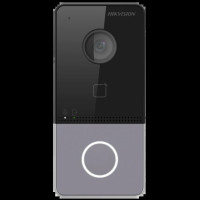 IP вызывная панель Hikvision DS-KV6113-WPE1(C) Black