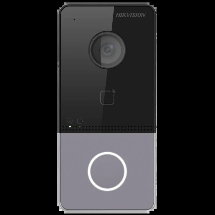 IP виклична панель Hikvision DS-KV6113-WPE1(C) Grey