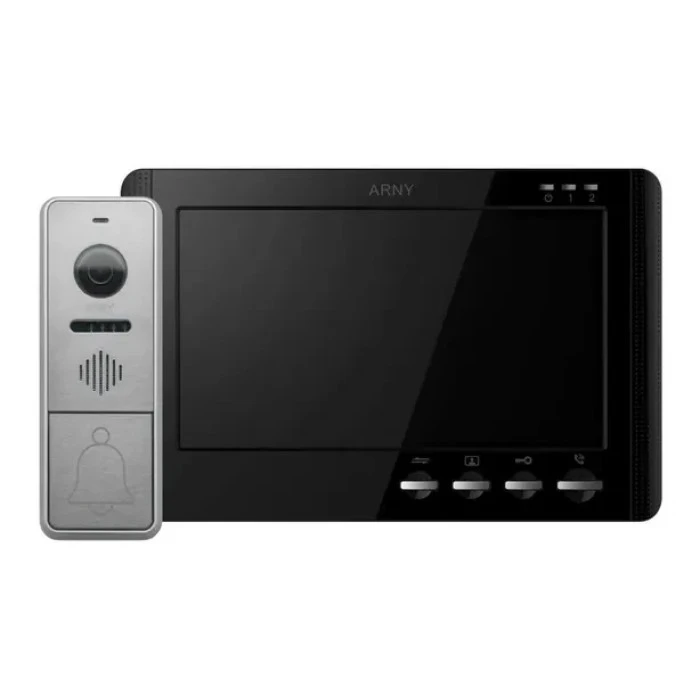 Комплект відеодомофону Arny AVD-7942 Black/Silver