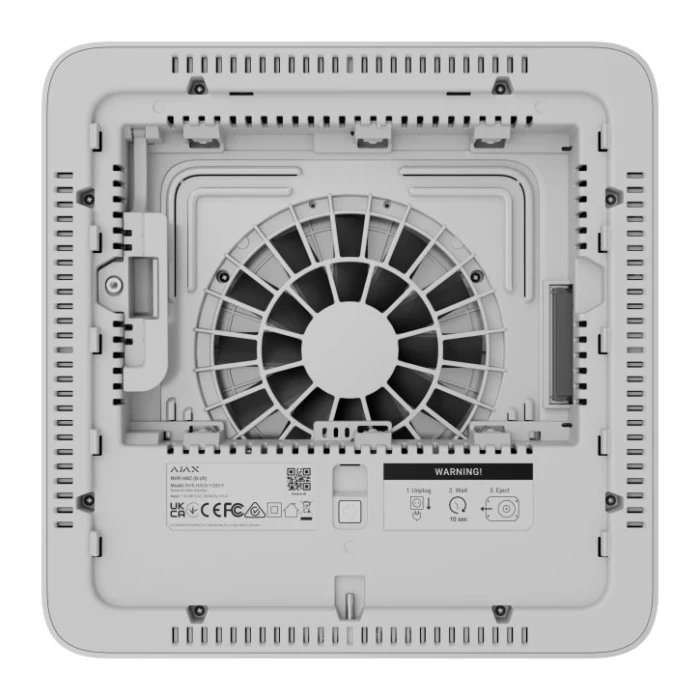 Мережевий відеореєстратор Ajax NVR HAC (8ch) (8EU) White (134500.122.WH1)