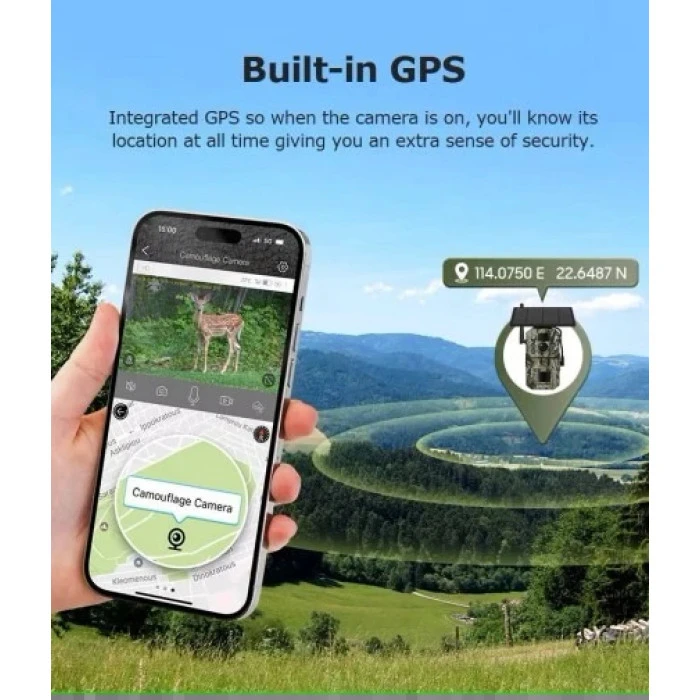 Фотопастка Sectec ST-HC809 GPS (7800mAh)