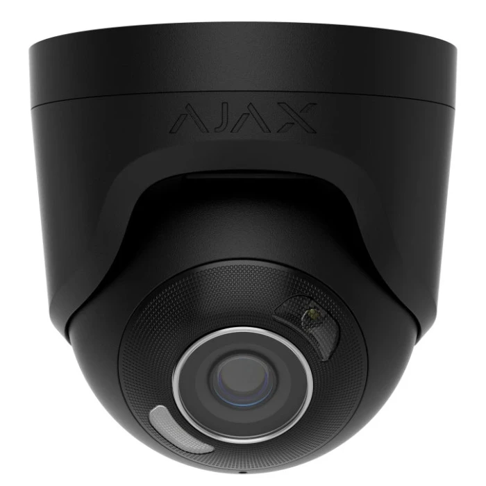 Дротова охоронна IP-камера Ajax TurretCam HL (5 Mp/4 mm) Black (126262.197.BL1)