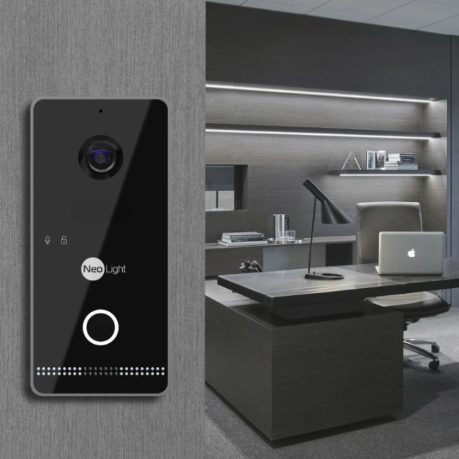 Вызывная панель Neolight OPTIMA IPW графит/черный акрил