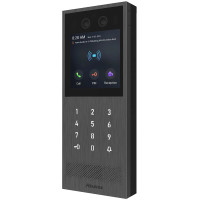 Багатоабонетська виклична панель Akuvox X912S Black